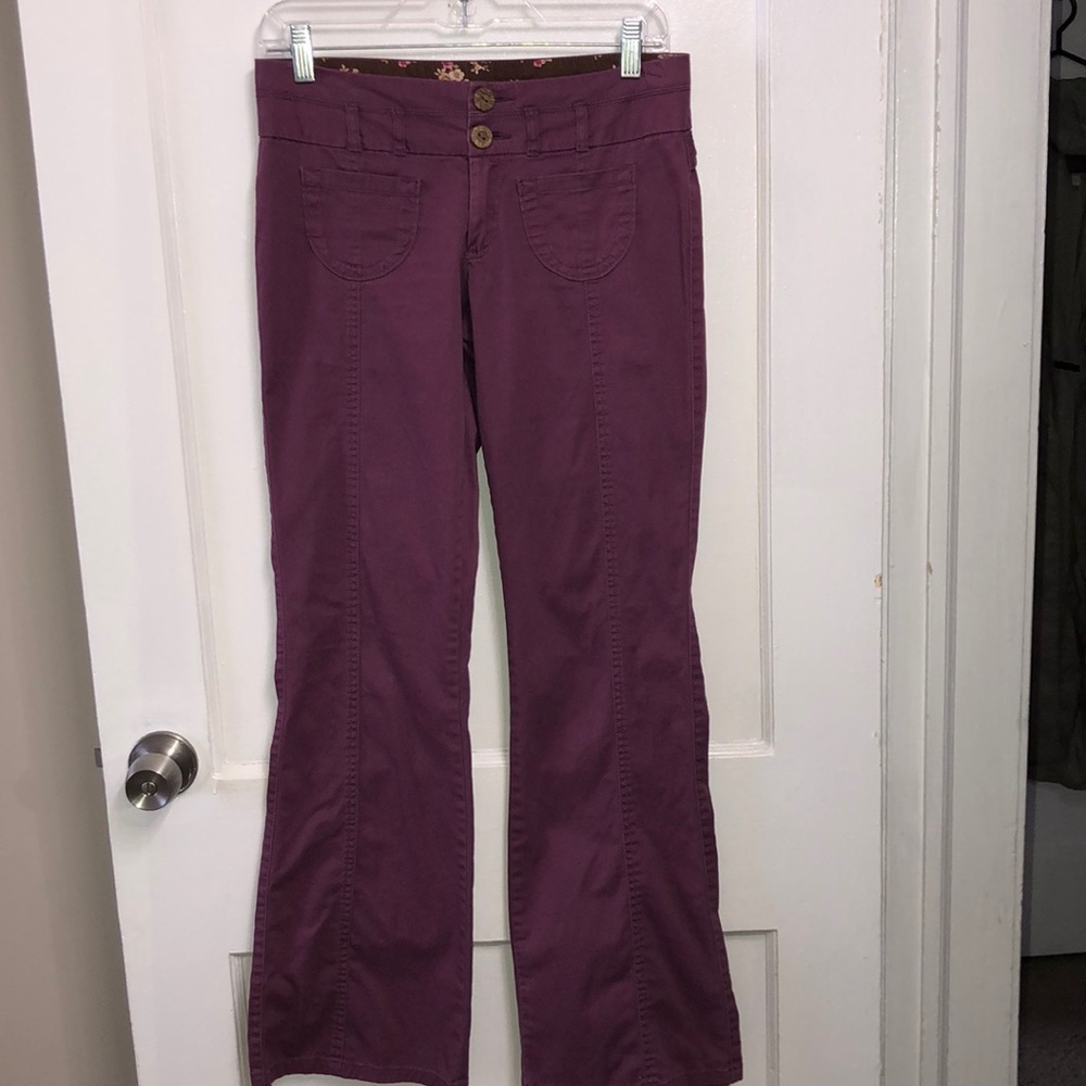 Earth Rocks Plum Pants